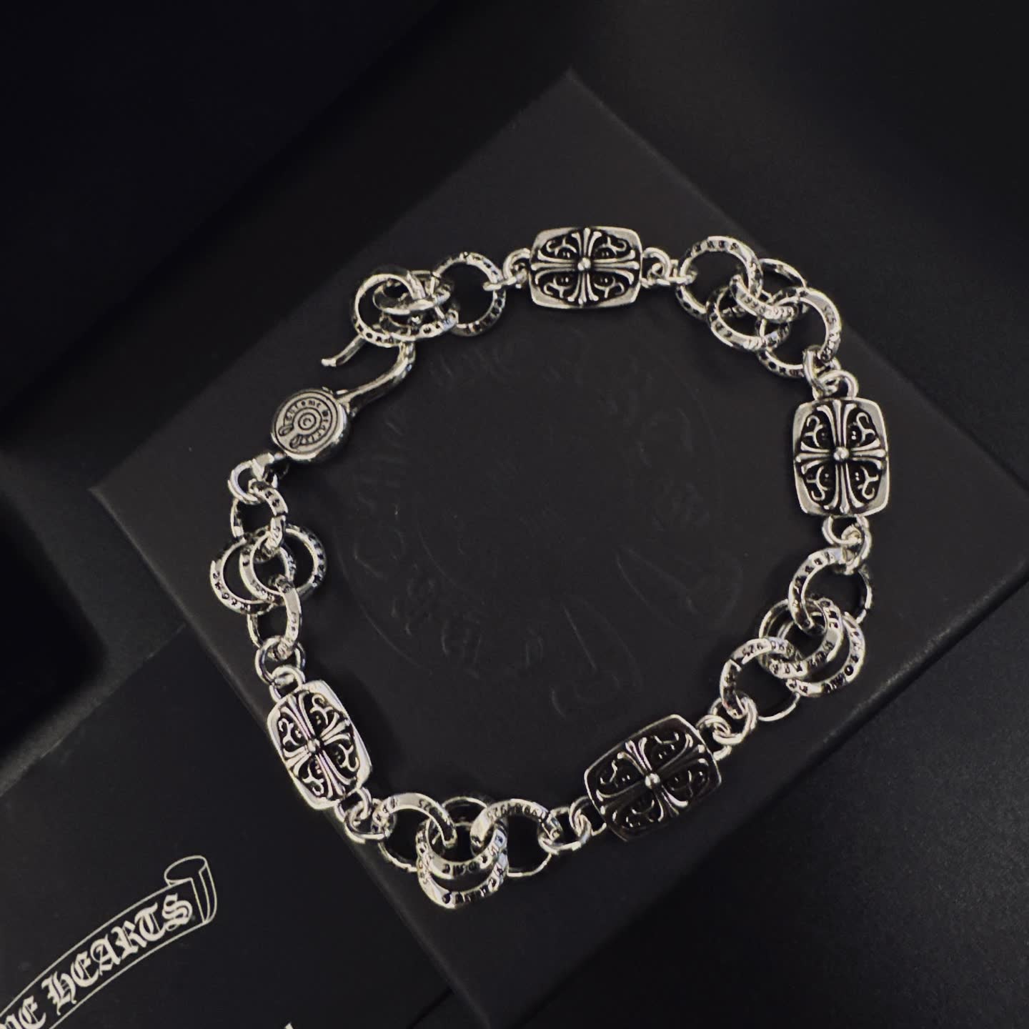 Chrome Hearts Sterling Silver Filigree Bracelet